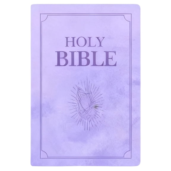 Perfect Plushie Bible Pillow Gift for Comfort and Prayer Openable Book Shaped with Printed Embroidered Loving Biblical Verses for Personal Devotion