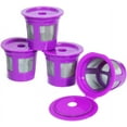 thumbnail image 1 of Perfect Pod Cafe Save Reusable K Cup Pod Coffee Filters - Refillable Coffee Pod Capsules for Use with Keurig & Select Single Cup Coffee Machines, 4-Pack, 1 of 6