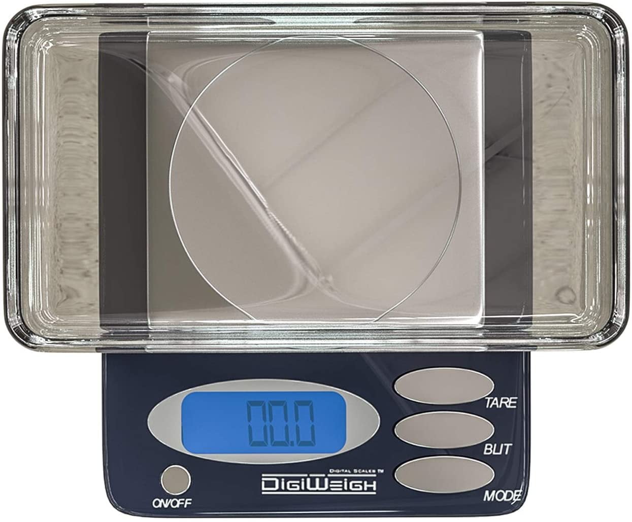 BENTISM Shipping Scale Digital Postal Scale 110 lbs x 0.07 oz. AC/DC  Package LCD 