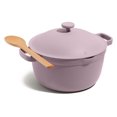 Perfect Pot 5.5 Qt. Nonstick Ceramic Sauce Pan with Lid Versatile