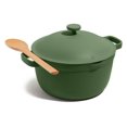Perfect Pot 5.5 Qt. Nonstick Ceramic Sauce Pan with Lid Versatile