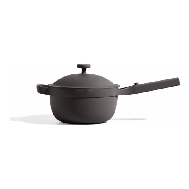 Perfect Pot Mini. Nonstick Ceramic Sauce Pan with Lid Versatile
