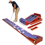 Perfect Practice Barstool Sports Perfect Putting Mat Navy Stars