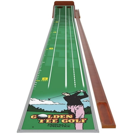 Perfect Practice Putting Mat - Golden Tee Edition
