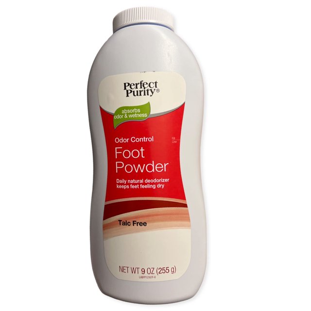 Perfect Purity TalcFree Foot Powder that controls odor and absorb