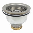 thumbnail image 1 of Perfect Putty Sink Drain,4 in Dia,SS 59-3190, 1 of 1