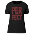 thumbnail image 1 of Perfect Rock Lettering Graphic Tee Women's -Image by Shutterstock, 1 of 2