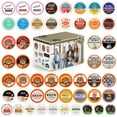 thumbnail image 1 of Perfect Samplers Coffee, Tea, Cider, Cappuccino 50 Count Variety Pack for Keurig K Cups Brewers, 1 of 7