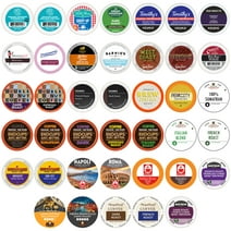 Great Coffee Gift Pod Variety Pack, Dark Roast Bold Flavors, Single ...