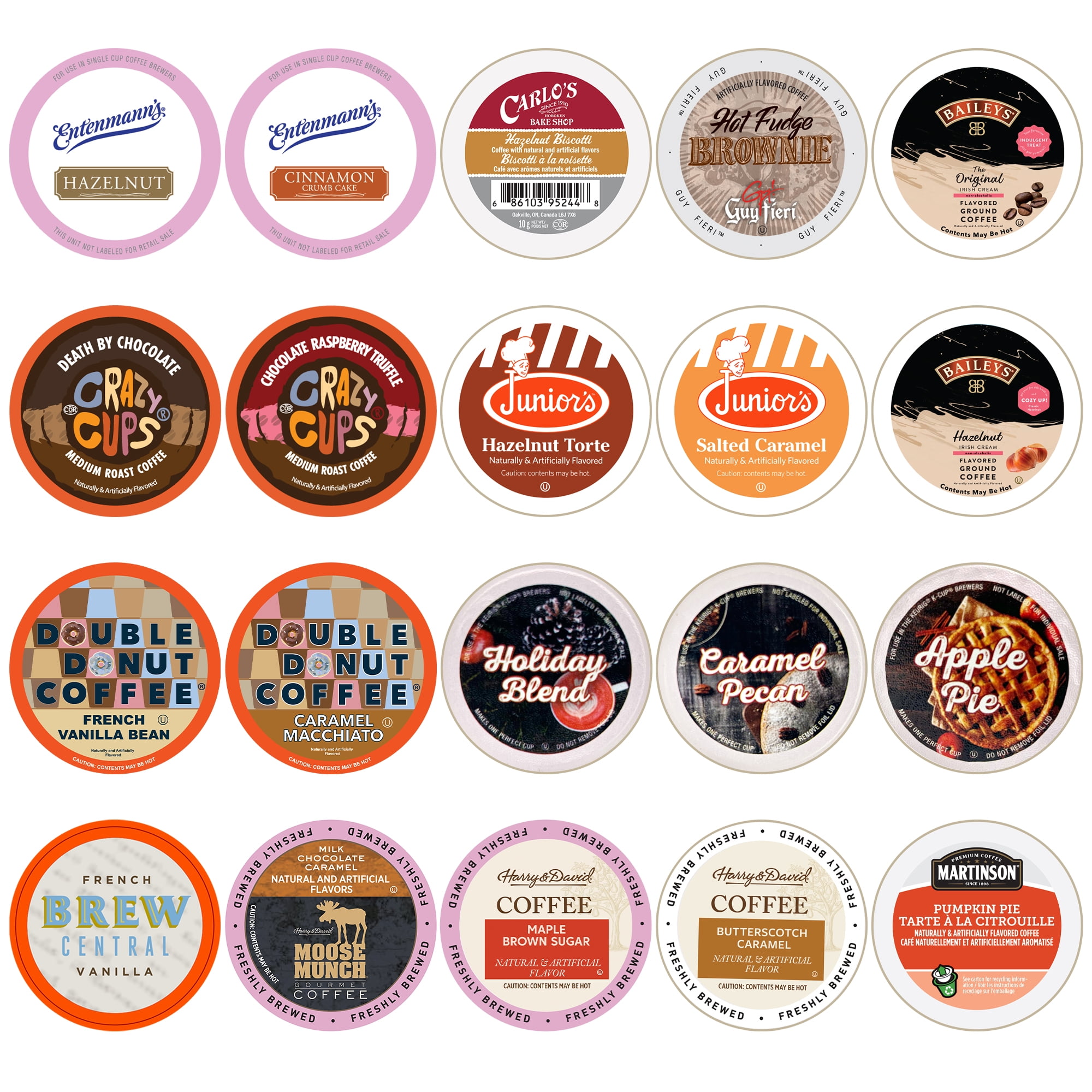 flavored coffee pods on sale