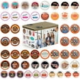 thumbnail image 1 of Perfect Samplers Flavored Coffee Pods Variety Pack, 50 Count for Keurig K Cup Brewers, 1 of 7