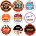 Perfect Samplers Hazelnut Coffee Pods Variety Pack, Medium Roast Coffee