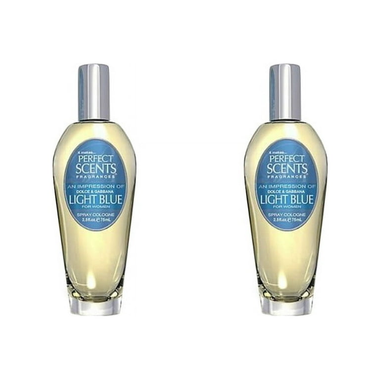 Perfect Scents Inspired By Light Blue 2.54 FL OZ 2 Pack 
