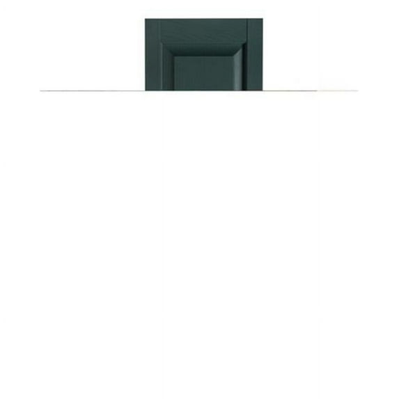 Perfect Shutters IR521567331 Premier Raised Panel Exterior Decorative Shutters, Heritage Green - 15 x 67 in.
