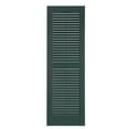 thumbnail image 1 of Perfect Shutters Premier Louver Exterior Decorative Shutter, Heritage Green - 15 x 59 in., 1 of 7