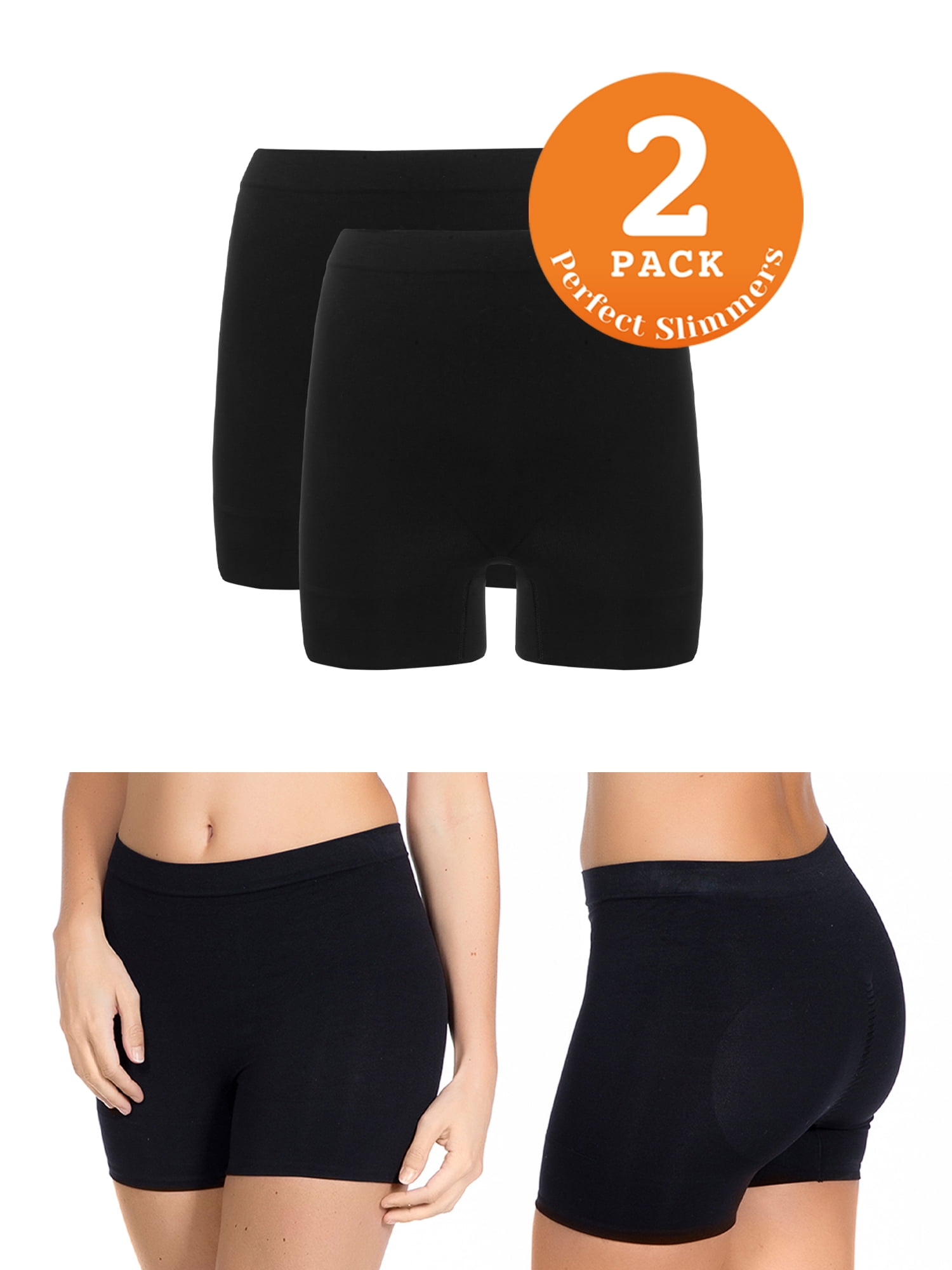 Perfect Slimmers by MAGIC Bodyfashion Women's 2 Pack Shaping Short