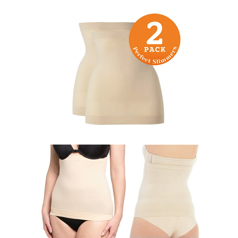 Perfect Slimmers by MAGIC Bodyfashion Women's 2 Pack Waist Shaper 