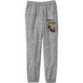 thumbnail image 1 of Perfect Spirals Flaming Football Youth Heather Gray Jogger Pants-Medium, 1 of 2