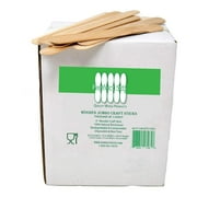 Perfect Stix Craft WTD-1000 Jumbo Craft Sticks, 0.1" Height, 0.6" Width, 6" Length Pack of 1000 1000ct