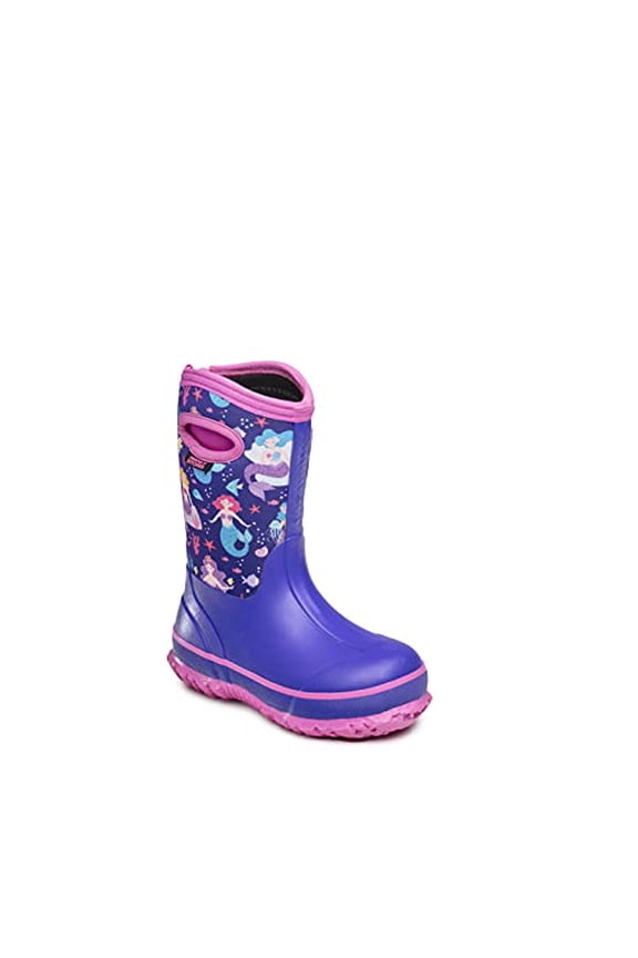 - Kids Cloud High Boots - Childrens All Weather Boot - Waterproof Chore Boots - Three Season Versatility - Ideal Shoes for Play, Recess, Adventure Ready - Mermaids