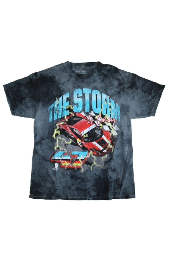 Perfect Storm Racing Team The Storm is Coming Men's Graphic Print T-Shirt (Small)