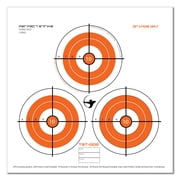 Perfect Strike ARCHERY System Targets. ORANGE OPS No. 003. Three Spot Targets. 12" x 12". 24 Targets.