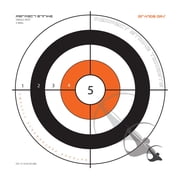 Perfect Strike ARCHERY Targets. ORANGE OPS No. 005. Single Spot Targets. 12" x 12". 12 Targets.