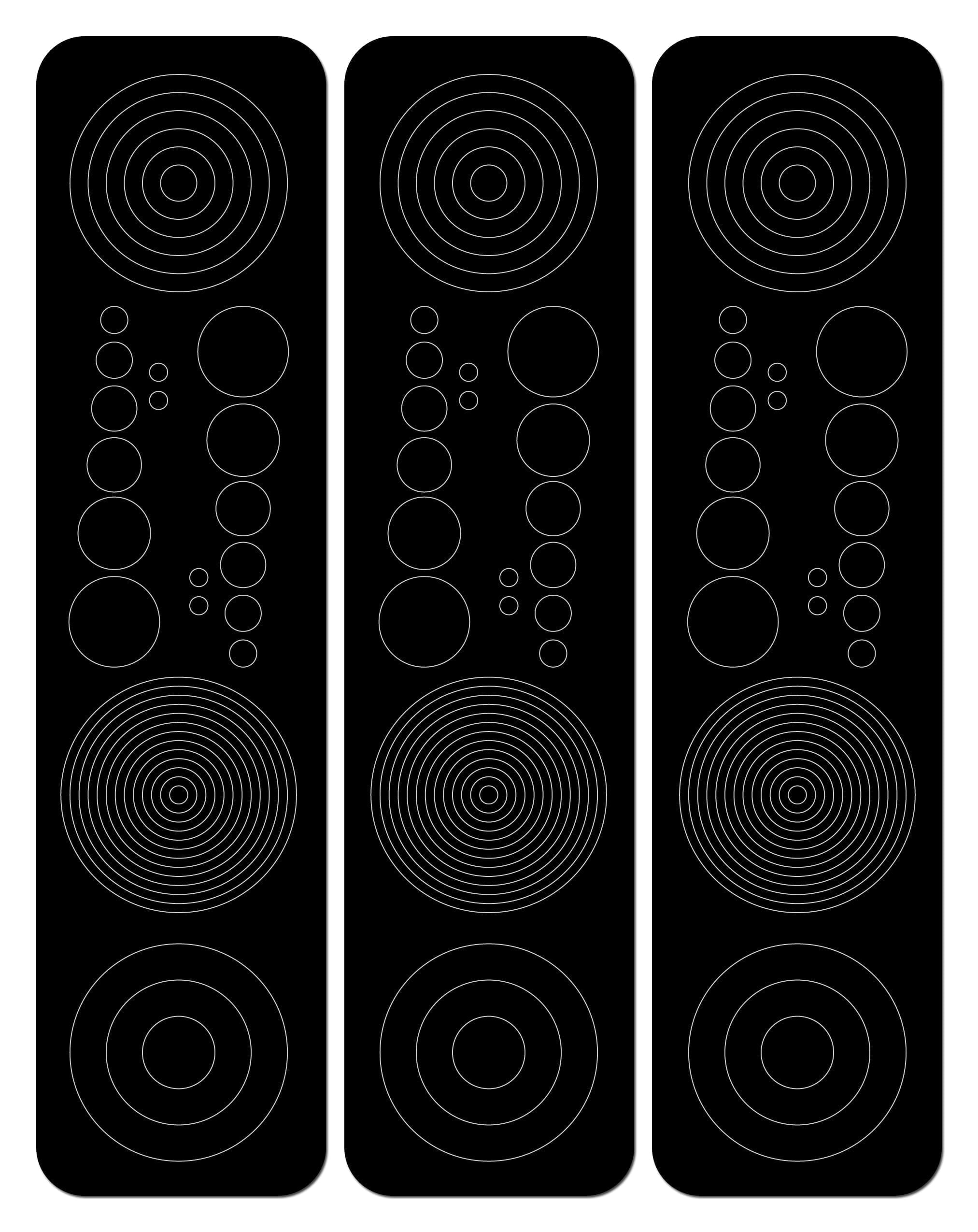 Perfect Strike Archery Circles and Dots Decals for Scope Lenses. For ...
