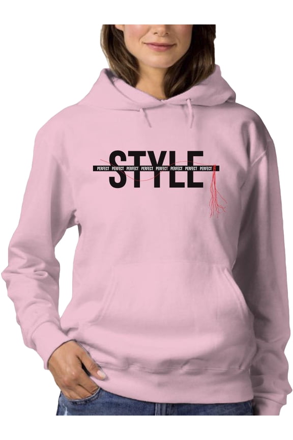 Perfect Style W Red String Hoodie Women -Image by Shutterstock, Female Small