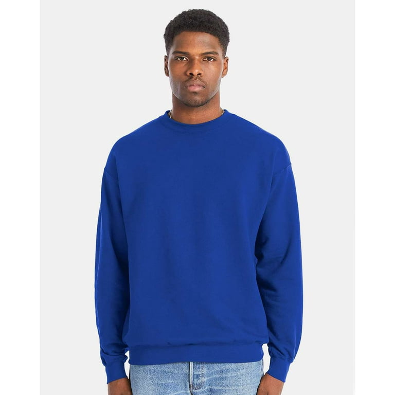 Mens fleece crewneck sweatshirt hotsell