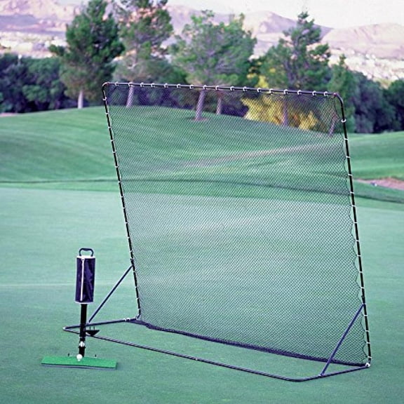 Perfect Swing Home Driving Range (Golf Net, Golf Mat, Shag Bag, & Teeing Machine)