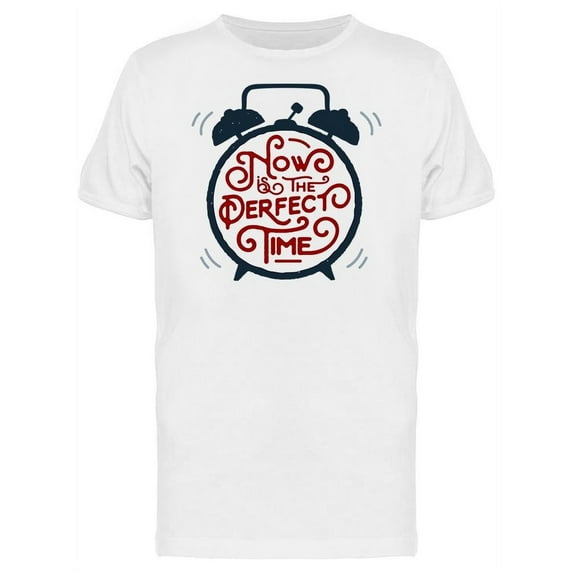 Perfect Time Clock Tee Men's -Image by Shutterstock