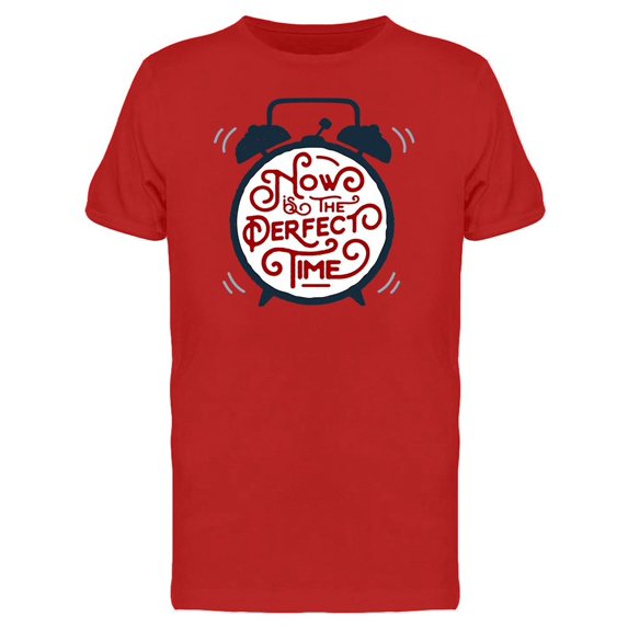 Perfect Time Clock Tee Men's -Image by Shutterstock
