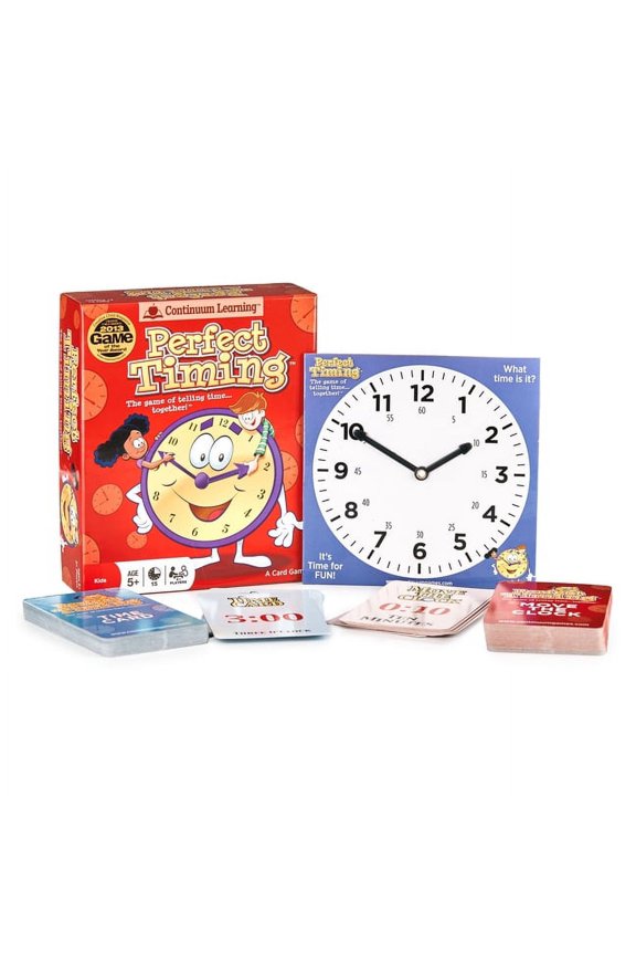 Perfect Timing Learn to Tell Time Game for Kids