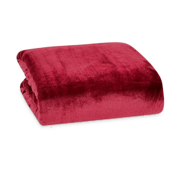 Perfect Touch Berkshire Throw Cranberry / 50"x70"
