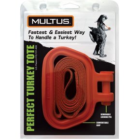 Multus Perfect Turkey Tote, 46 in, Orange, 1 Pack