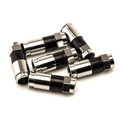 Perfect Vision Ridgeloc 360 Universal PV6UE-05 F-Type Coaxial Compression Connectors RG6 Lot of 1000