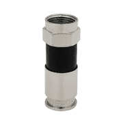 Perfect Vision Universal PV6UE-05 Ridgeloc  ompression  onnectors RG6 Coaxial Cable Bag of 10