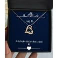 thumbnail image 1 of Perfect Wife, The Only Thing More Badass Than a Warden is a Warden's Wife, Epic Love Dancing Necklace for Wife from Husband, 1 of 6