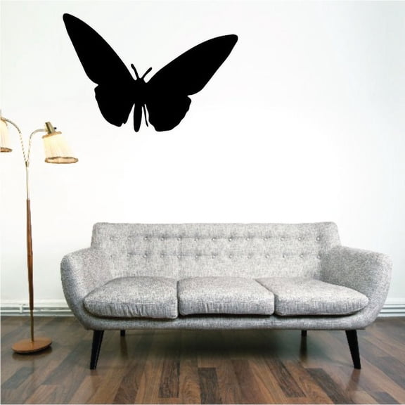 Perfect Wing Butterfly Silhoutte Decal - 36 Inches