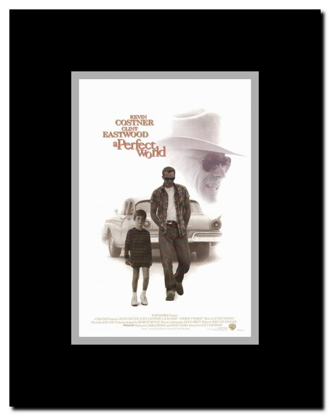 Perfect World Framed Movie Poster