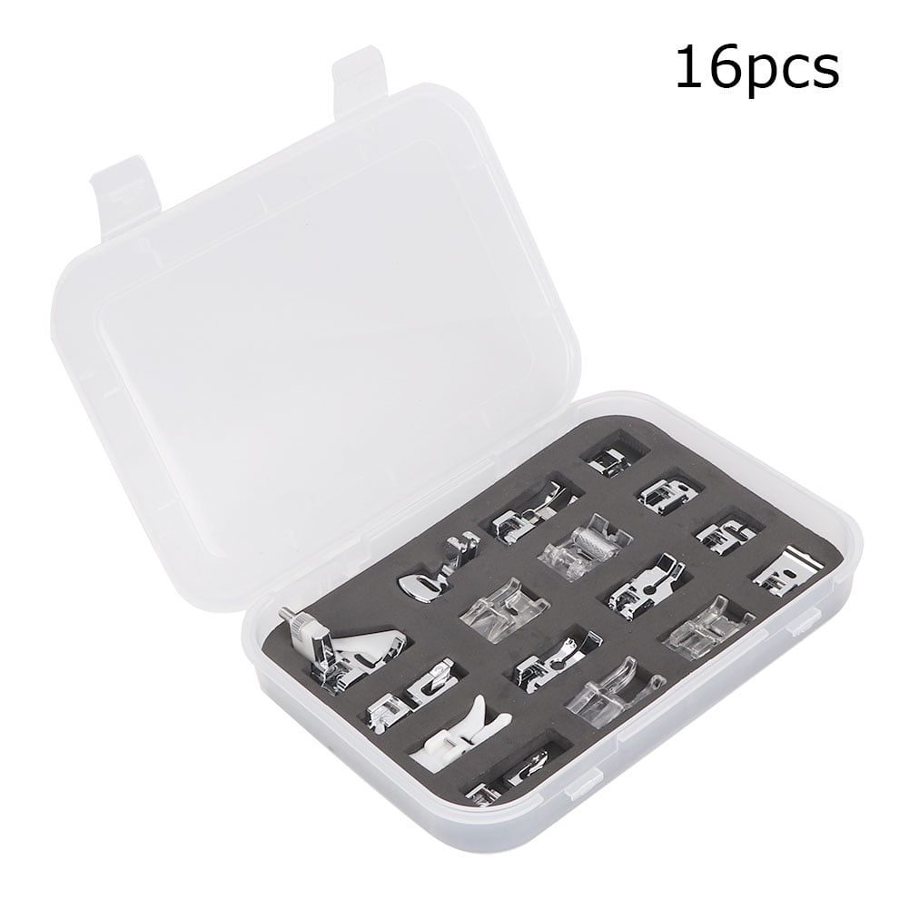 Perfect for Home Use, Includes Knit Presser Foot 16Piece Mini Sewing