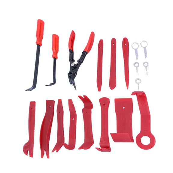 Perfect for Interior Door Panels, Clip Trim, and Moldings - Ideal for Disassembly and Installation Tasks 19-Piece Car Audio Tool Kit