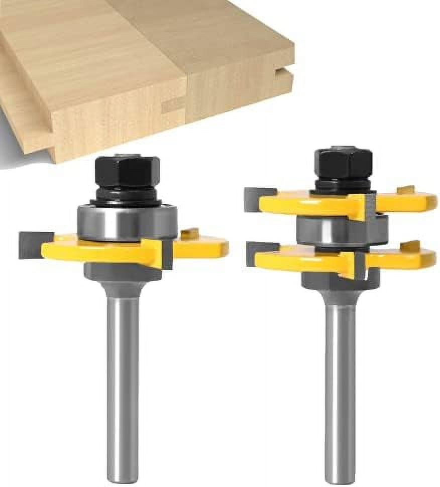 Perfect for Matching Boards, Trim & Joinery Tongue & Groove Cutter Set ...