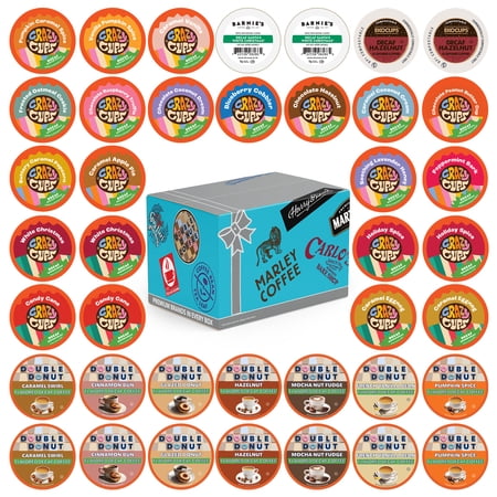 Perfect sampler variety Pack Pods, Flavored Decaf Coffee, 40 Count