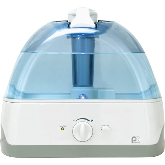 Perfect Aire PerfectAire 1.3 Gallon Table Top Micro Mist Humidifier, 1.3-Gallon, White — Residential Use, Standard Application