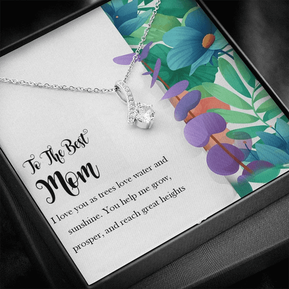 PerfectFor Mom Online - Pendant, White Alluring Necklace