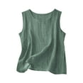 thumbnail image 1 of Perfectbot Womens Summer Sleeveless Tank Top Casual Loose Fit Round Neck Breathable Lightweight Tops, 1 of 4