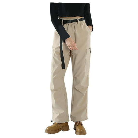 Perfectbot Women's Hiking Cargo Pants, Quick Dry Lightweight Water Resistant Outdoor Travel Pants