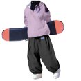 thumbnail image 1 of Perfectbot Women's Winter Ski Snowsuit Set - Windproof Rabbit Ear Hooded Jacket & Baggy Pants for Skiing, 1 of 4